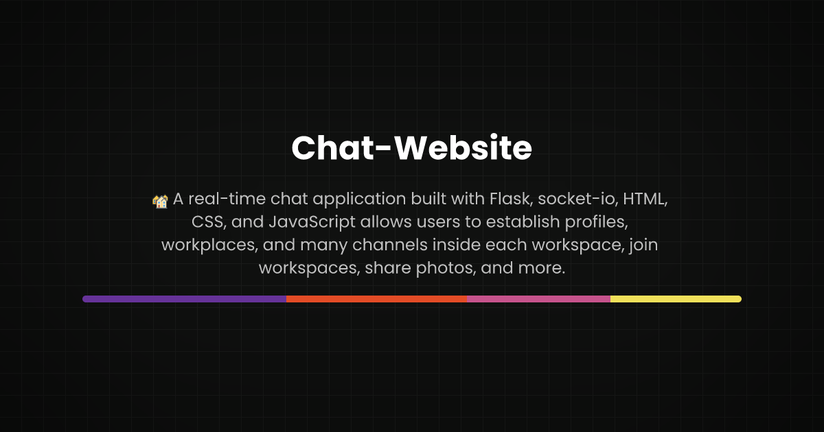 Preview of Chat-Website