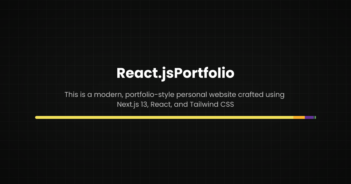 Preview of React.jsPortfolio